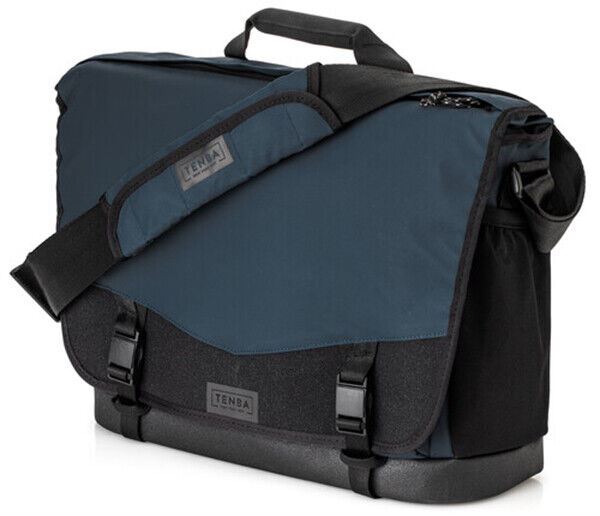 Tenba DNA 16 Slim Camera Messenger Bag in Blue / Black DSLR ILCE Mirrorless (UK)