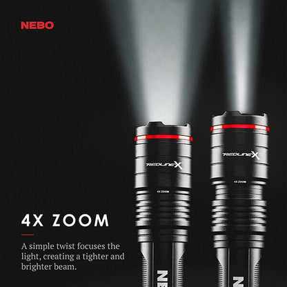 Nebo Redline X 1800 Lumen Rechargeable Waterproof Torch #NB6860 (UK Stock)  BNIB