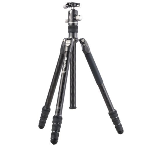 Benro Rhino 24C Carbon Fibre Travel Tripod + VX25 Ball & Socket Head FRHN24CVX25