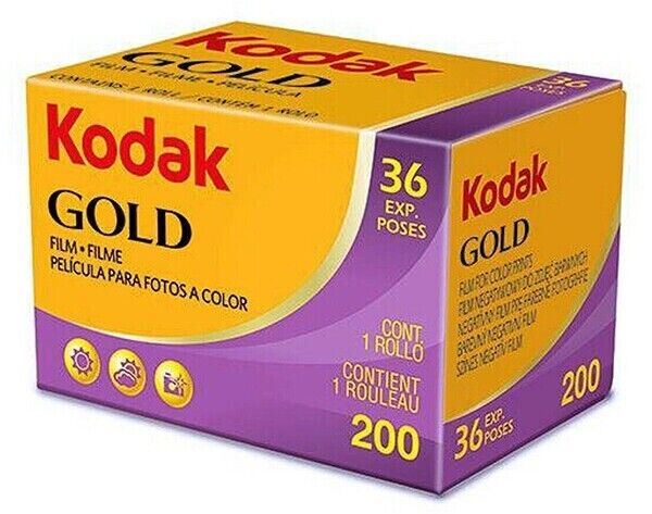 2 x Kodak Gold 200 iso Colour Print Film 135 35mm 36exp  (UK) 36 exposures  BNIB