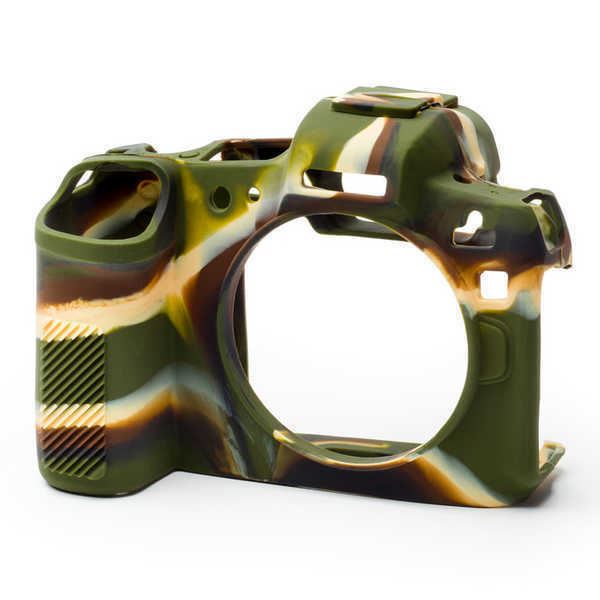 EasyCover Silicone Skin Case Cover Protector Canon EOS R Camouflage (UK Stock)