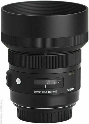 Sigma 30mm F1.4 DC HSM Art Lens in Nikon AF Fit (UK Stock) Ex. Display 301955