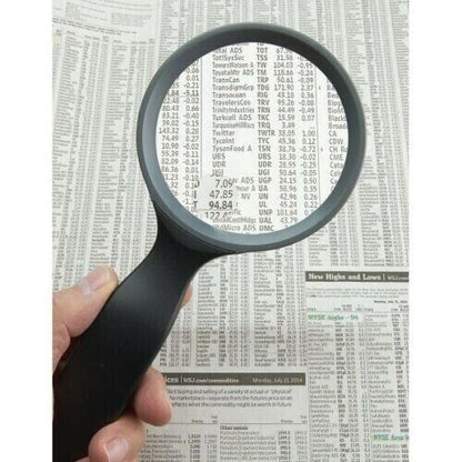 Magnifier 2x with 4.5x Spot Lens by Carson 3.5" Hand Held Compact (UK Stock) NEW