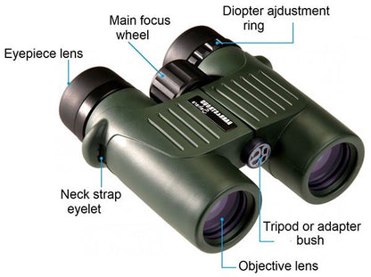 Barr & Stroud Sahara 10 x 42 FMC Full Size Binoculars #70106 (UK Stock) BNIB NEW