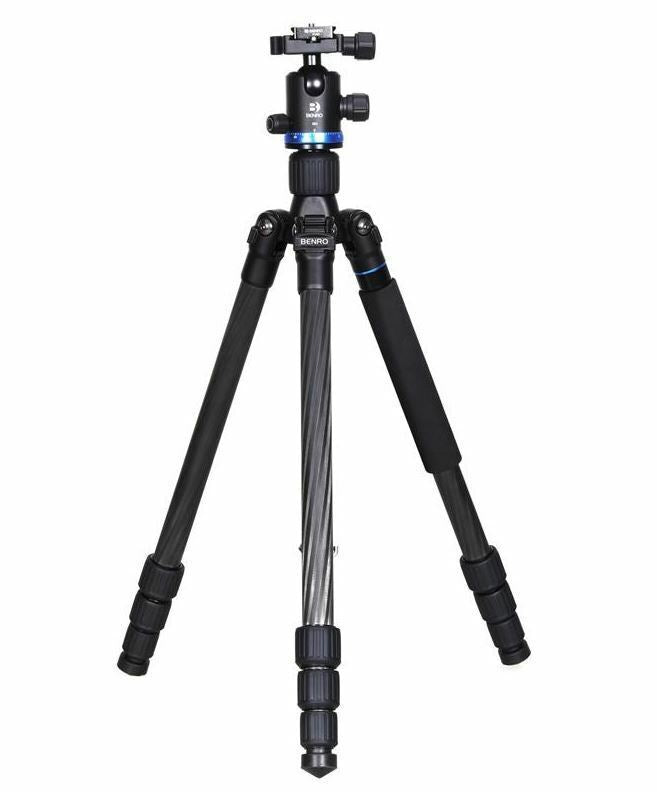 Carbon Fibre Tripod by BENRO iFoto L CF Tripod #FIF18CLIB0+ B0 Ball Head (UK)NEW