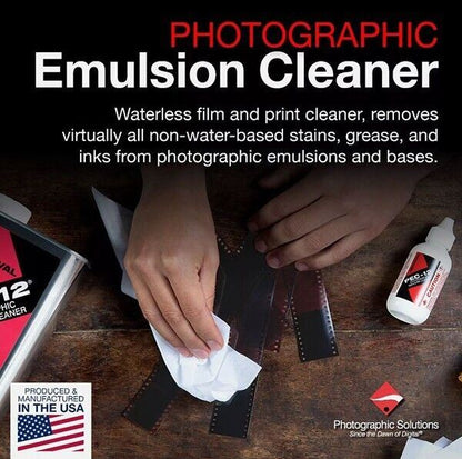 Photographic Solutions PEC-12 Film Emulsion Cleaner 2oz Negative Cleaning  Fluid