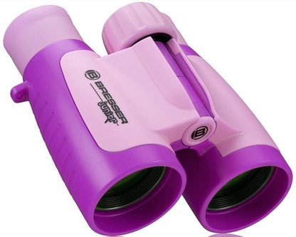 Bresser Junior 3 x 30 Childrens Binoculars in Pink & Cerese  #8880330  (UK) BNIB