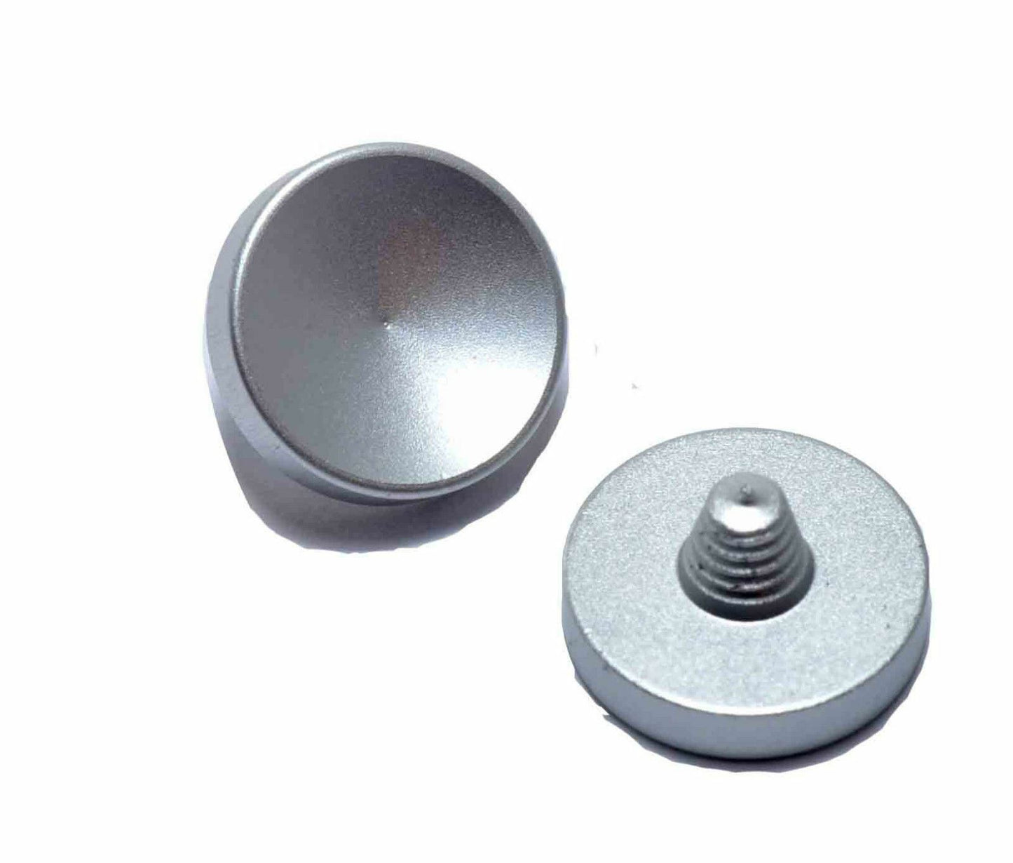 kOOD Quality Shutter Button Soft Release Concave Silver -  Fuji Olympus screw in