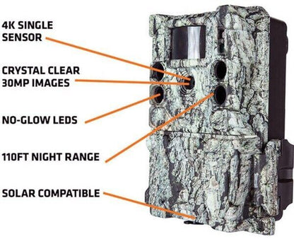 Bushnell Single Core S 4K 30MP No-Glow Trail Camera - #119949M  (UK Stock)  BNIB