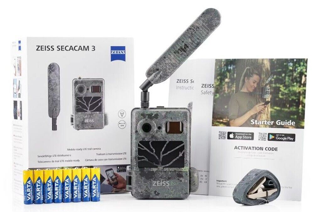 Zeiss Secacam 3 Nature Trail Camera Cellular SMS  #SC-000-130-60 (UK Stock) BNIB