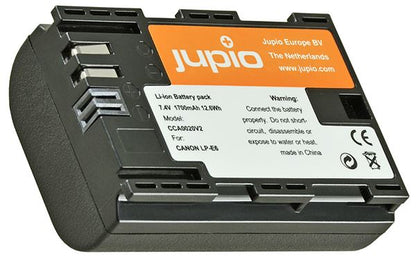 Jupio Two LP-E6 Batteries + USB Dual Charger Value Pack (1700mAh) UK Stock  BNIB