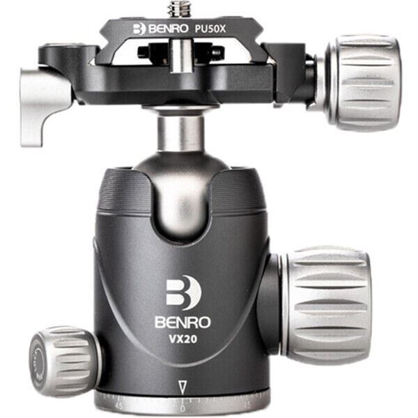 Benro VX20 2 Series Dual Panoramic Arca Type Aluminium Ball Head (UK Stock) BNIB