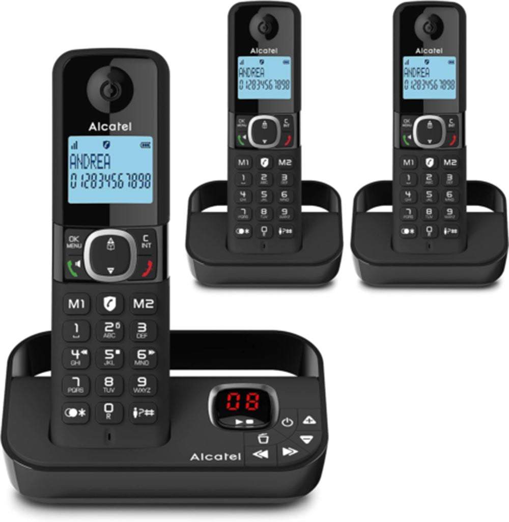 Alcatel F860 Trio Home Telephone House Office Landline Triple Answerphone   (UK)