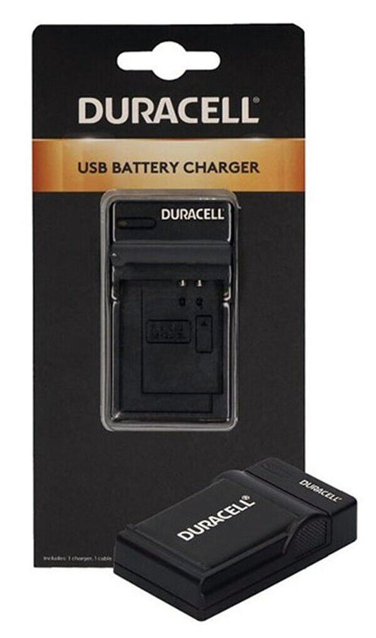 Duracell USB Charger Olympus Li-40B Li-42 Battery Nikon EN-EL10, Kodak Klic-7006