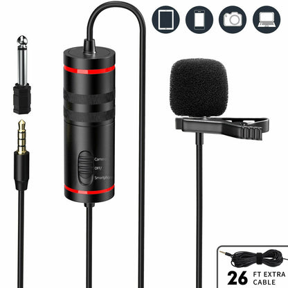 Mamen Pro Lavalier Microphone Omnidirectional Mini Lapel Microphone  KM-D1  (UK)