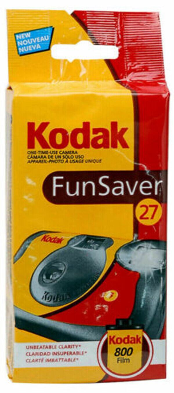 Kodak Fun Flash Disposable SUC Camera 27exposure FRESH IN STOCK  (UK Stock) BNIP