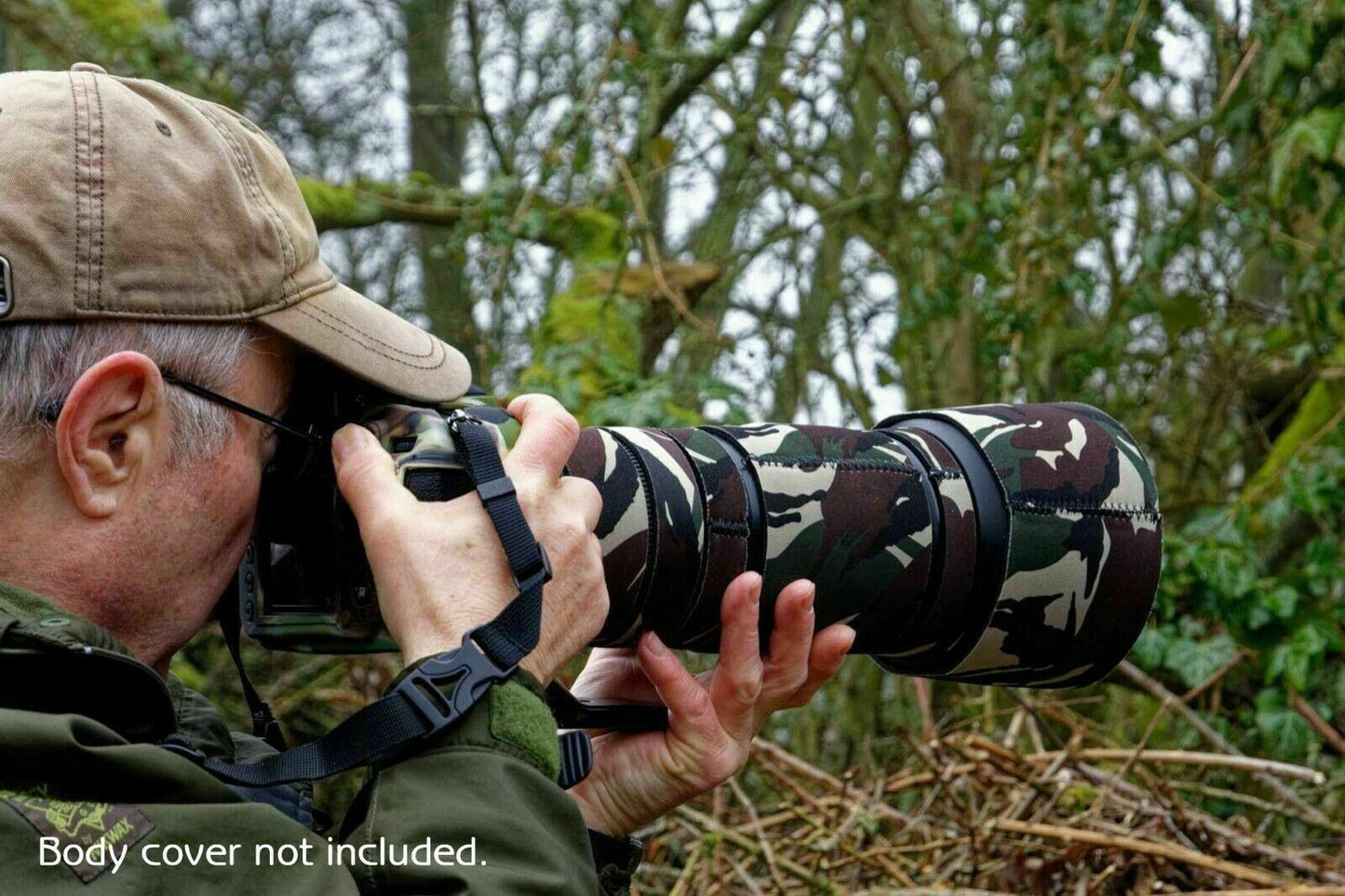 EasyCover Lens Oak GREEN CAMO Cover Sigma 150-600mm f5-6.3 DG OS HSM SPORT (UK)