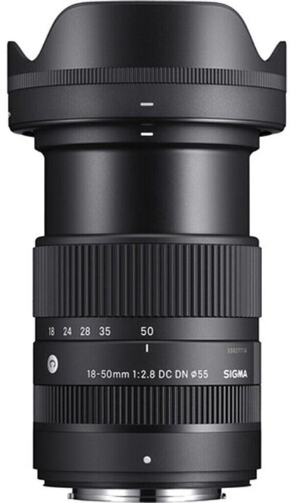 Sigma 18-50mm F2.8 DC DN Contemporary Canon RF Mount Lens 585972 (UK Stock) BNIB