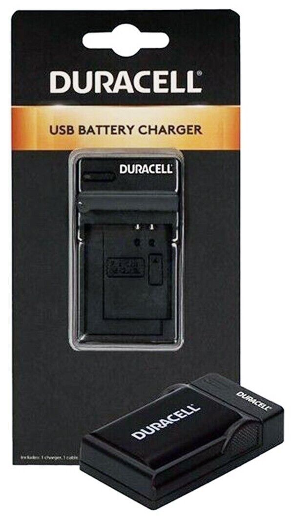 Duracell USB Charger for NP-W126 Battery Fuji  X T, X-Pro 1,2 X-A,E X-H1 DRF5983