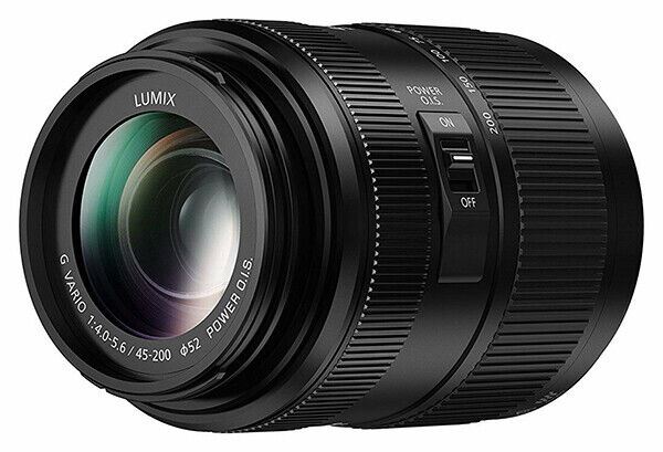 Panasonic 45-200mm F4-5.6 II LUMIX G VARIO Power OIS Lens Black  (UK Stock) BNIB