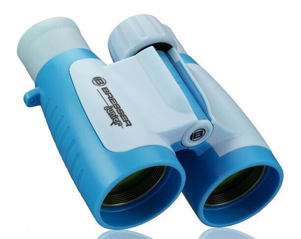 Bresser Junior 3 x 30 Childrens Binoculars - Blue/ Light Blue #8880330 (UK) BNIB