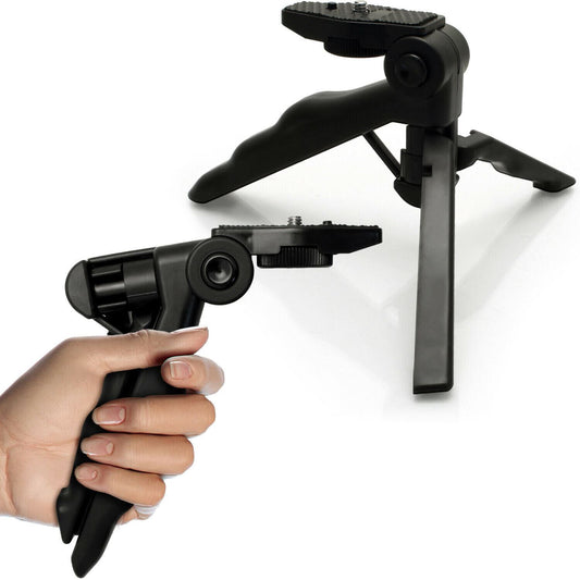 Kood Mini Hand Pistol Grip Tabletop Travel Tripod Stabiliser Stand Holder (UK)