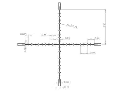 Wulf Fireball 2-7x32 AO Rifle Scope Lifetime Warranty (UK) NEW