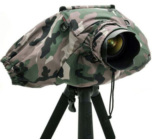 Matin DSLR ILCE Deluxe Camera Protective v2.0 Rain Cover CAMO Camouflage #M-7101