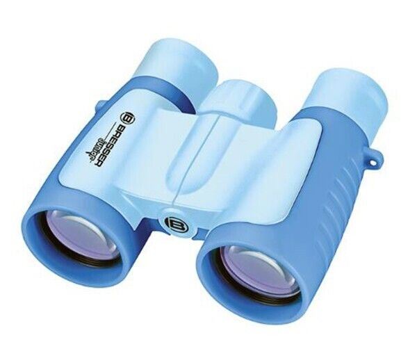 Bresser Junior 3 x 30 Childrens Binoculars - Blue/ Light Blue #8880330 (UK) BNIB