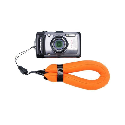 JJC Float Foam Floating Wrist Strap for Underwater Camera in Orange (UK Stock)