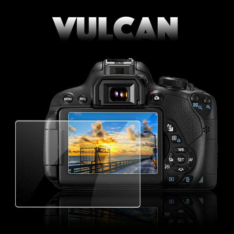 VULCAN Glass Screen Protector for Olympus Pen E-PL6 LCD Tough Anti Scratch Cover