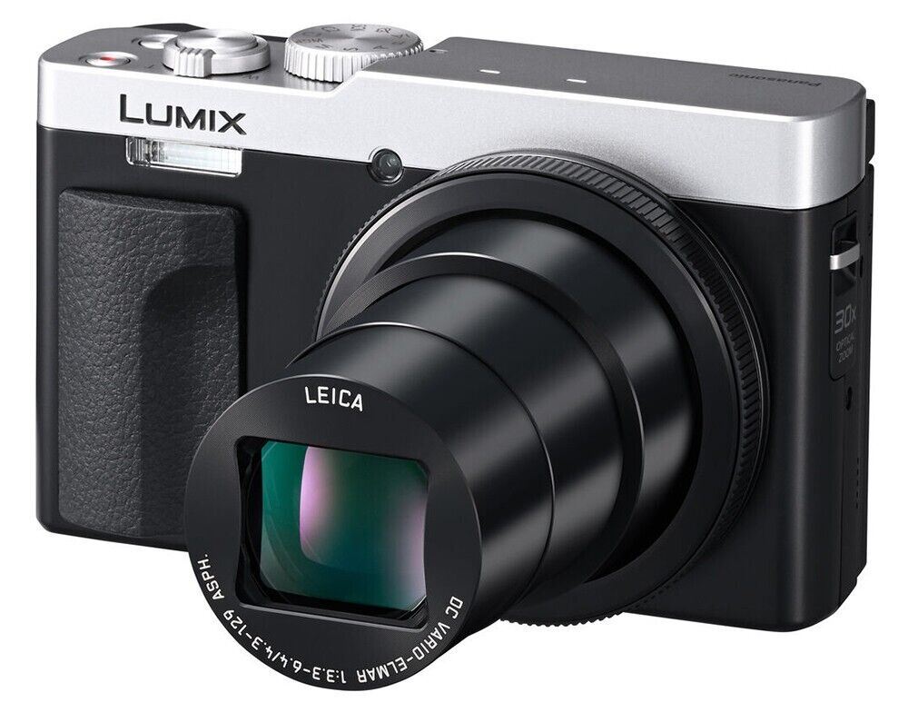 Panasonic Lumix TZ99 Digital Compact Camera 30x optical zoom Leica lens - Silver