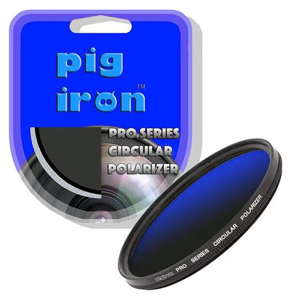 Pig Iron 39mm Pro Series Circular Polarising Filter Premium Glass Lens Polariser