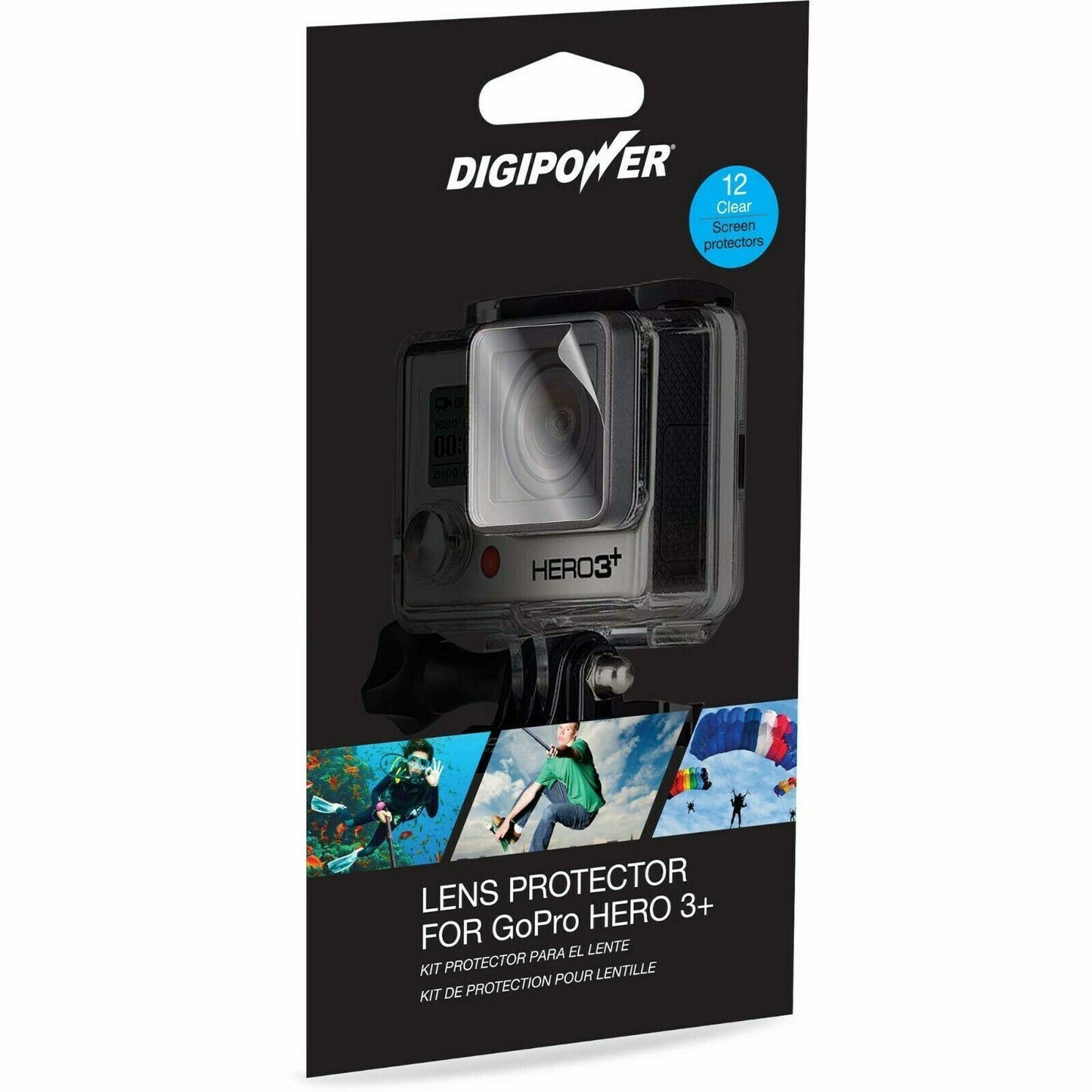 DigiPower - Lens Protectors for GoPro HERO3+ / GoPro HERO4 (12-Pack) BNIP N.O.S.