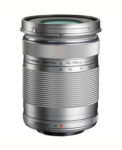 Olympus M.ZUIKO Digital ED 40-150mm f/4-5.6 R Telephoto Zoom Lens in Silver (UK)