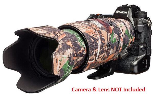 easyCover Lens Oak for Nikon Z 100-400mm f/4.5-5.6 VR S in Forest CAMO (UK) BNIB