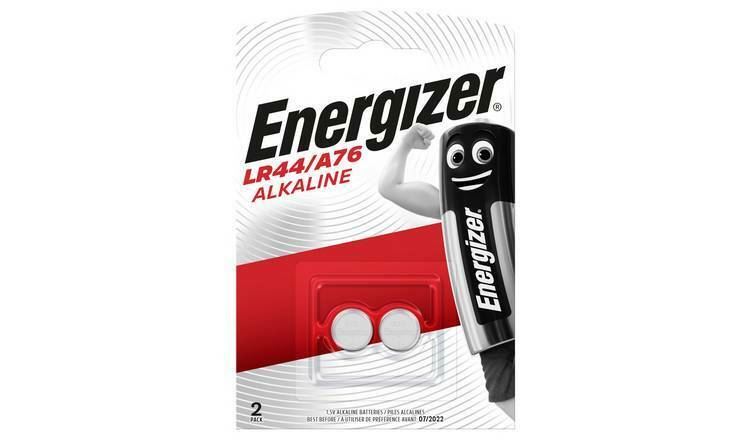 2x Energizer A76 / LR44 / 10L14 Battery 1.5 V Twinpack Alkaline Button Cell