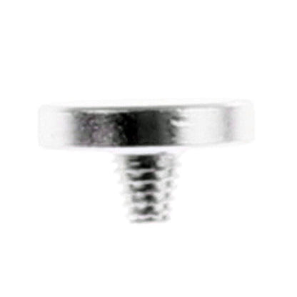 KOOD Quality Flat Shutter Button Soft Release - Silver For Fuji Olympus screw in