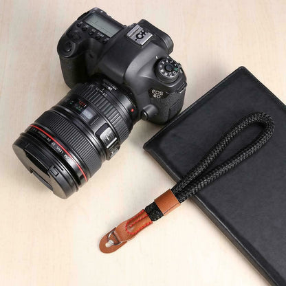 Rope style Wrist Strap for DSLR ILCE PRO Compact Camera in Black (UK Stock) BNIP