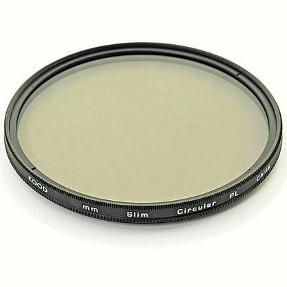 KOOD 37mm CIRCULAR POLARISING POLARISER FILTER CPL Pro Slim Frame  (UK Stock) 37