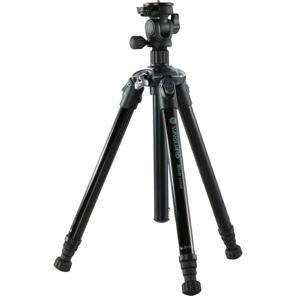 Tripod with Reversing Column  Vanguard Nivelo 245BK Black (UK Stock) BNIB + Case