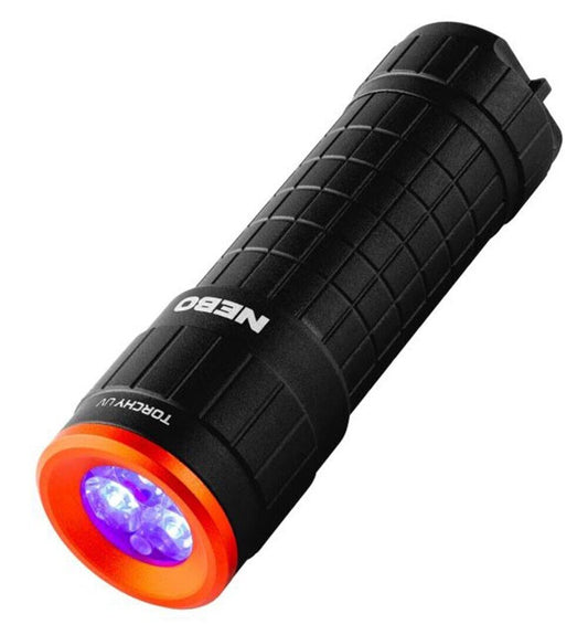 NEW Nebo Torchy UV Black Light invisible Torch Authenticate Notes (UK Stock) NEW