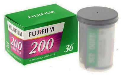 2 x Fuji Fujicolor Fujifilm 200 EC Film Pack 135 36 Exposures TWO(UK Stock) BNIB