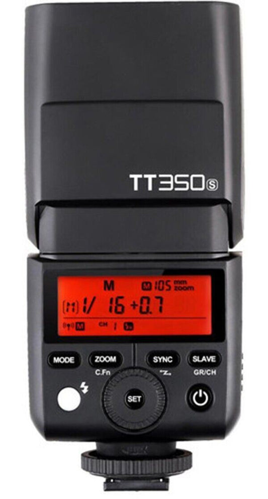 Godox TT350S 2.4G HSS 1/8000s TTL GN36 Camera Flash for Sony Cameras (UK)  BNIB