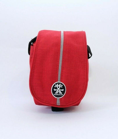 Crumpler Pretty Boy 220 XXS Bag in Red/Silver for compact cameras BNIP, UK stock