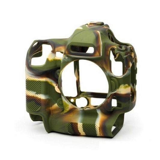 EasyCover Silicone Skin Soft Case Cover Protector Nikon D6 in camouflage, BNIP