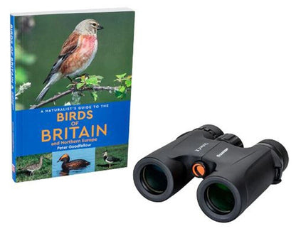 Celestron Outland X 8x32 Binoculars & Bird Guide Birdwatchers KIT #71354 (UK)NEW