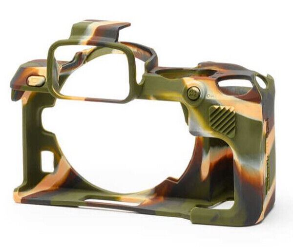 EasyCover Silicone Skin Soft Case Cover Protector Nikon Z50 - CAMO Camouflage UK