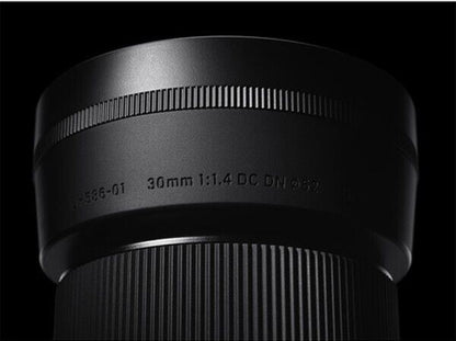 Sigma 30mm f1.4 DC DN Contemporary Lens Sony E mount Fit #302965 (UK Stock) BNIB