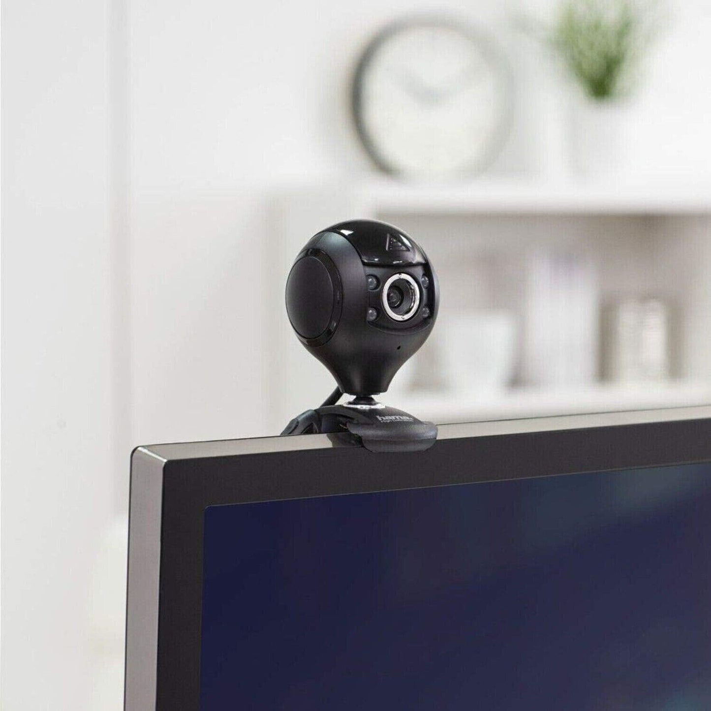 Hama Spy Protect 720p HD Webcam with Microphone & LED  #0053950  (UK Stock) BNIB